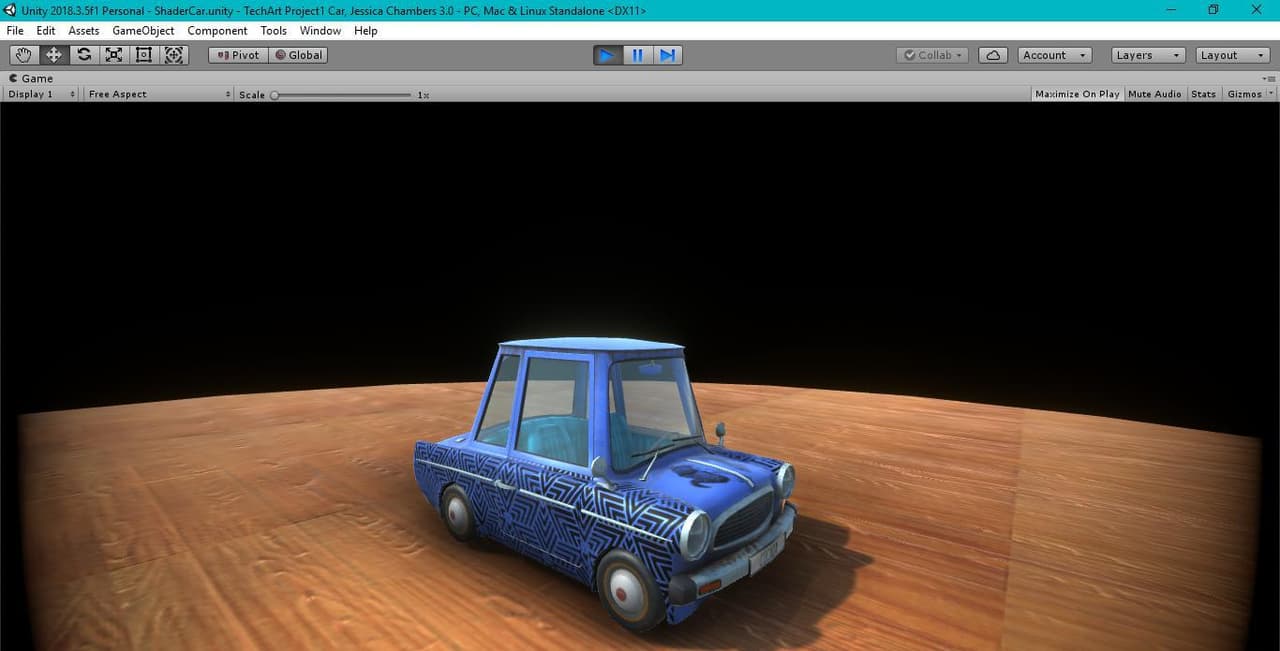 Customizable Cicada Car: Tech Art 1 Project by Jack Chambers screenshot 3