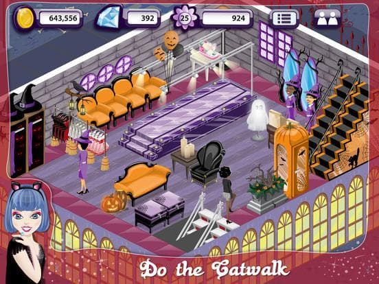 Fashion Design World Halloween screenshot 3