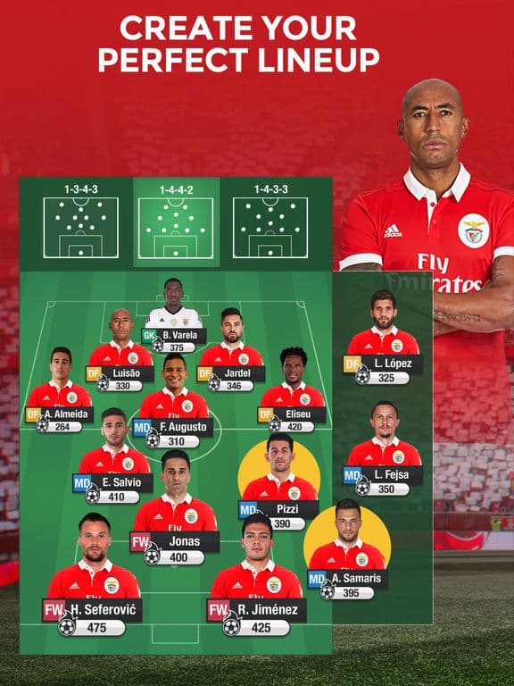 SL Benfica Fantasy Manager 18 screenshot 2