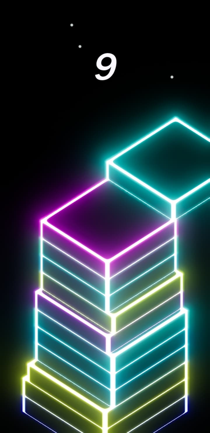 Neon Stack screenshot 2