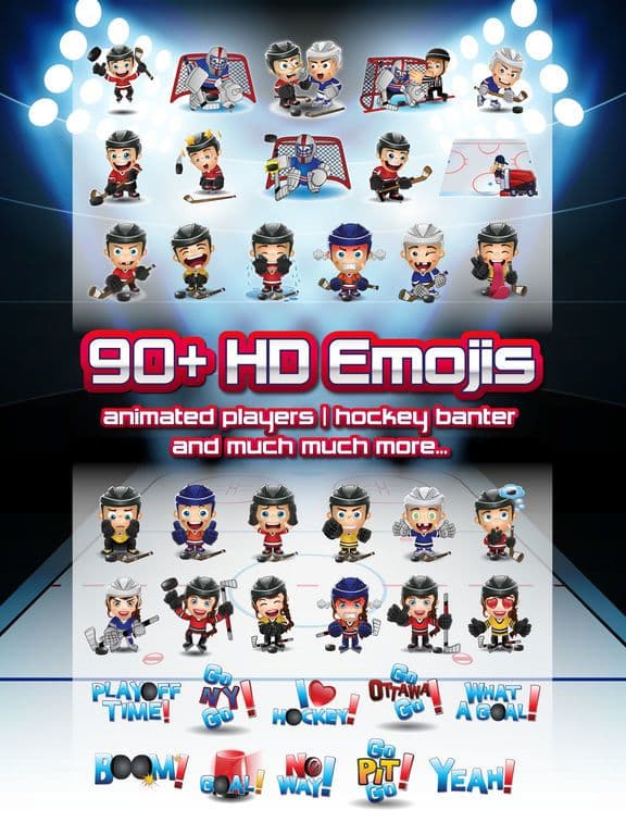 Hockey Emojis Nation screenshot 2