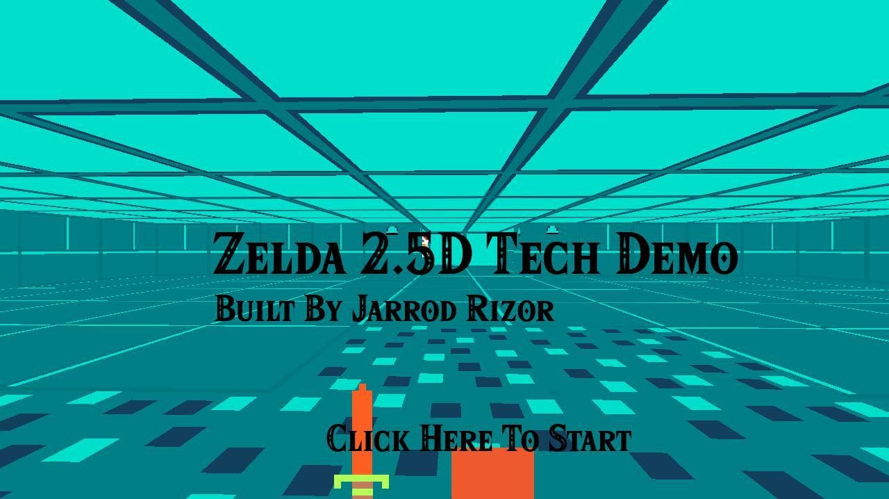Zelda 2.5d Tech Demo
