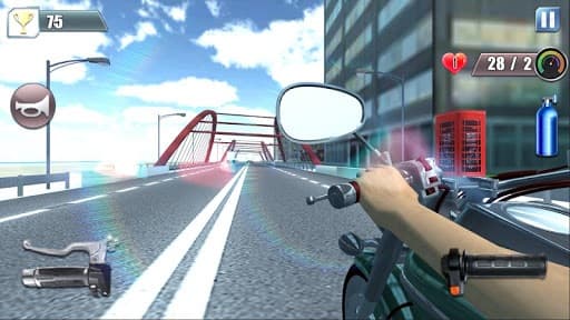 Motorcycle Traffic 3D screenshot 6