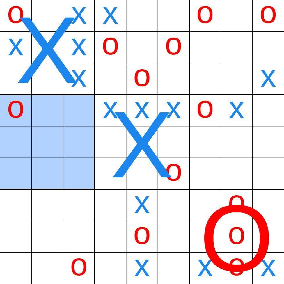 Ultimate Tic Tac Toe (JustAnotherNerd)