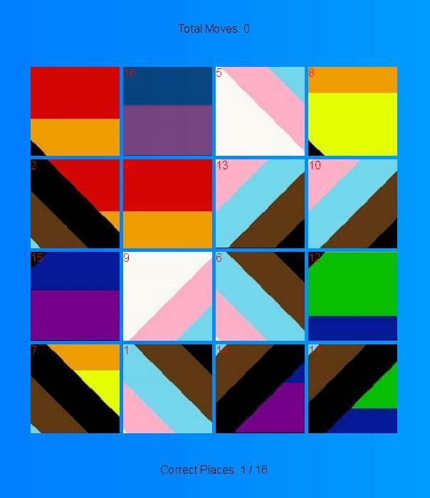 Tile Puzzle Game screenshot 3