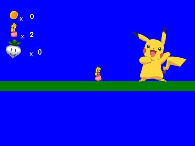 Mario and Peach