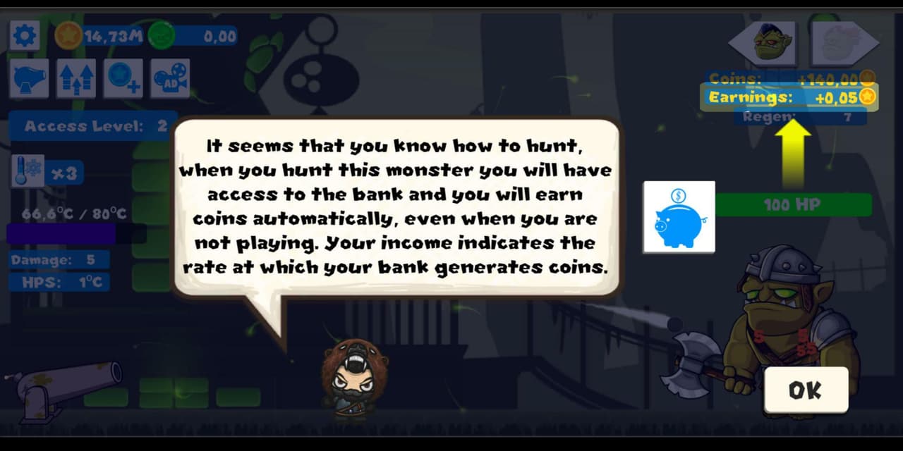 Idle Cannon Quest screenshot 5