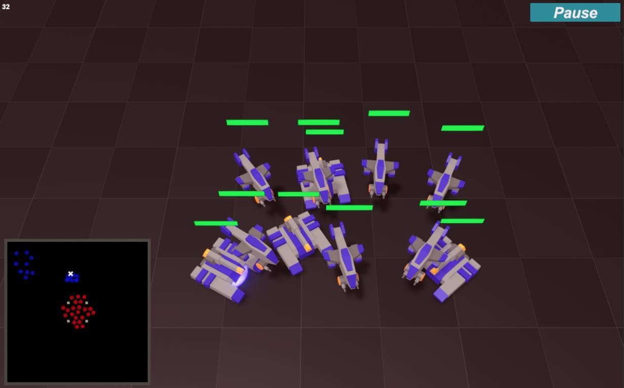 Neon Bot Battle screenshot 2