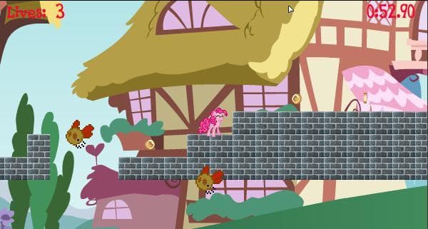 Pinkie Pies Perilous Platforms! (2012 Demo) screenshot 2