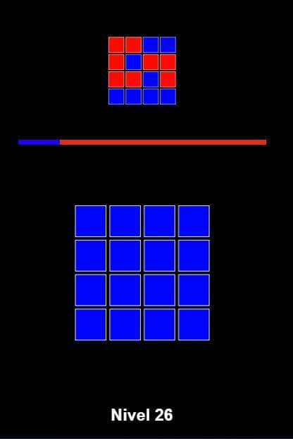 Blue red tiles