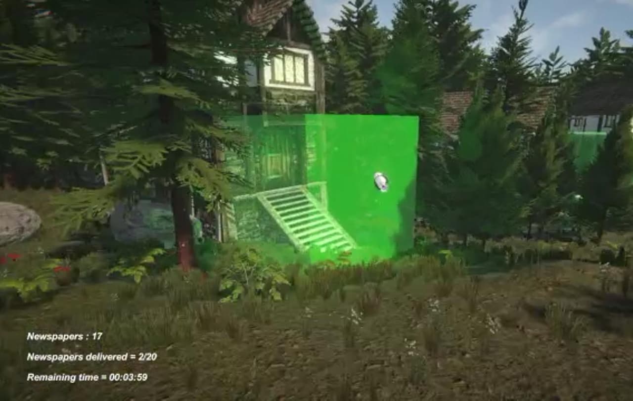 island paperboy screenshot 2