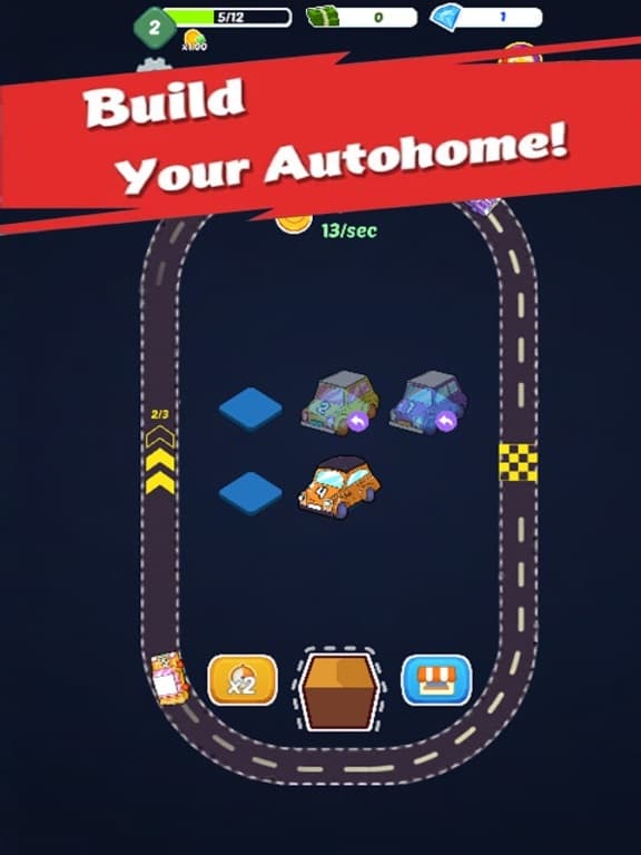 Merge Car - Idle Clicker screenshot 3