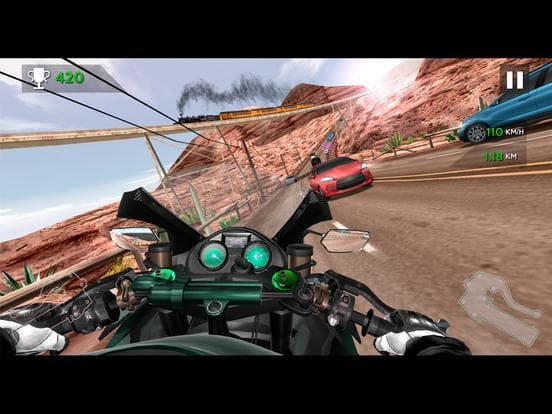Moto Rider In Traffic screenshot 2