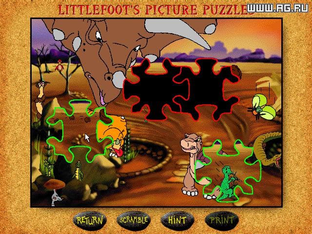 The Land Before Time Animated Moviebook screenshot 2
