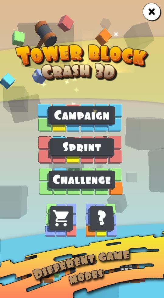 Tower block crash 3D screenshot 2