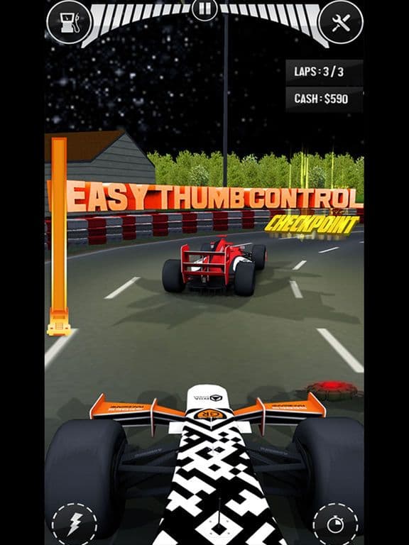 Thumb Car Racing- Real Formula Racing Car Games screenshot 5