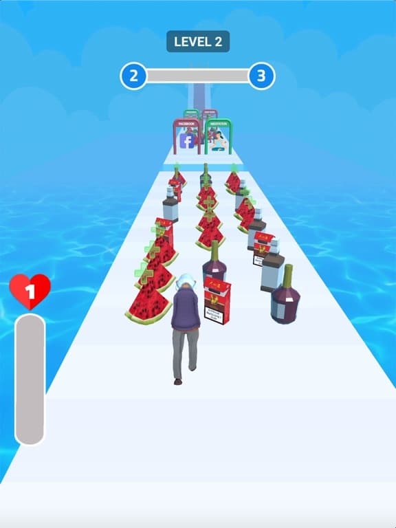 Run Healthy: Money Run 3D screenshot 2