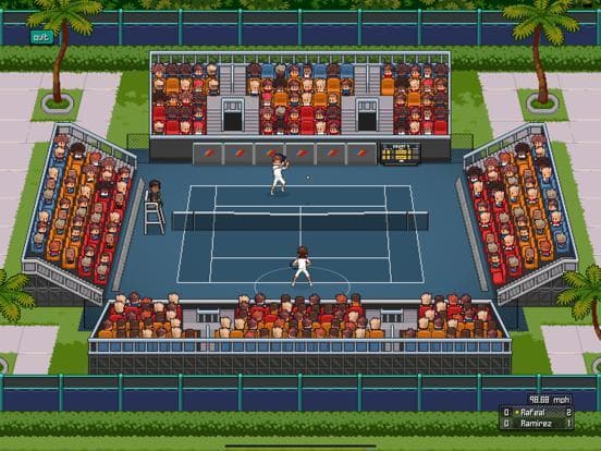 Pixel Pro Tennis screenshot 4