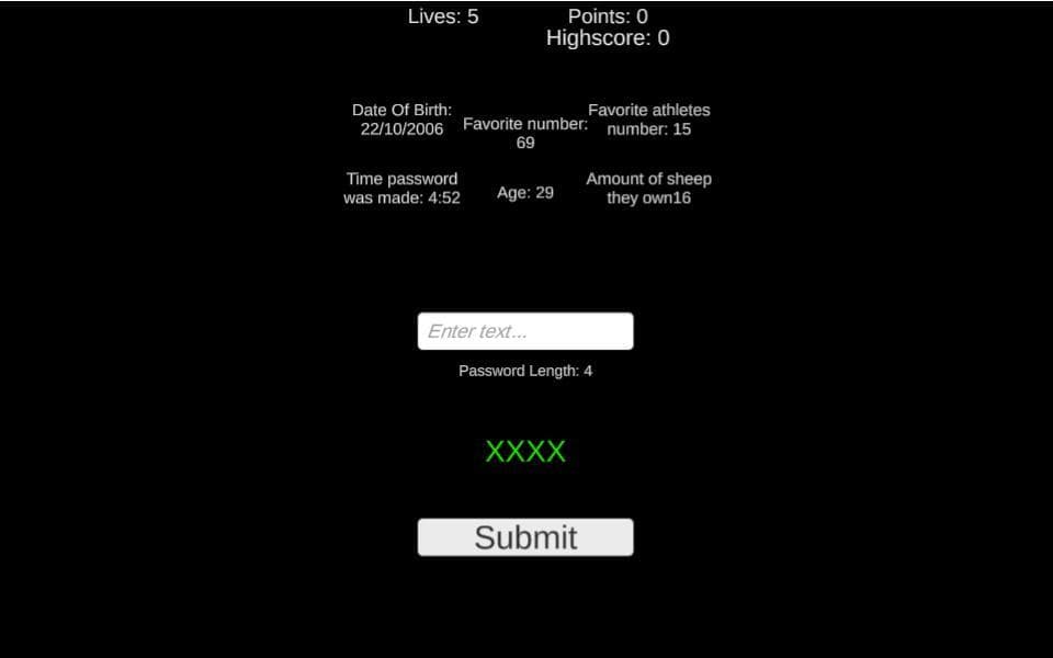 Password Cracker (Joystickgame) screenshot 4