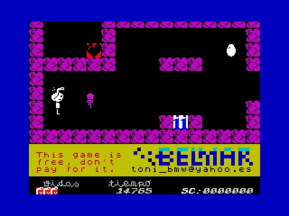 Belmar (ZX Spectrum 48K) screenshot 2