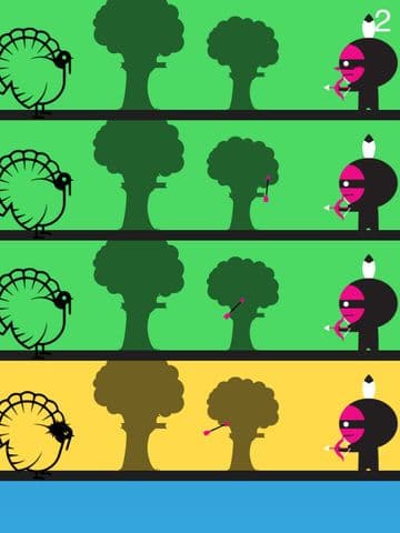 Indians vs Turkeys - Focus on the Arrow, Win the Contest! screenshot 3
