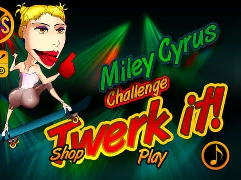Twerk It Miley! ~ Free Celeb Super Running Game + Fun Skating Challenge screenshot 2