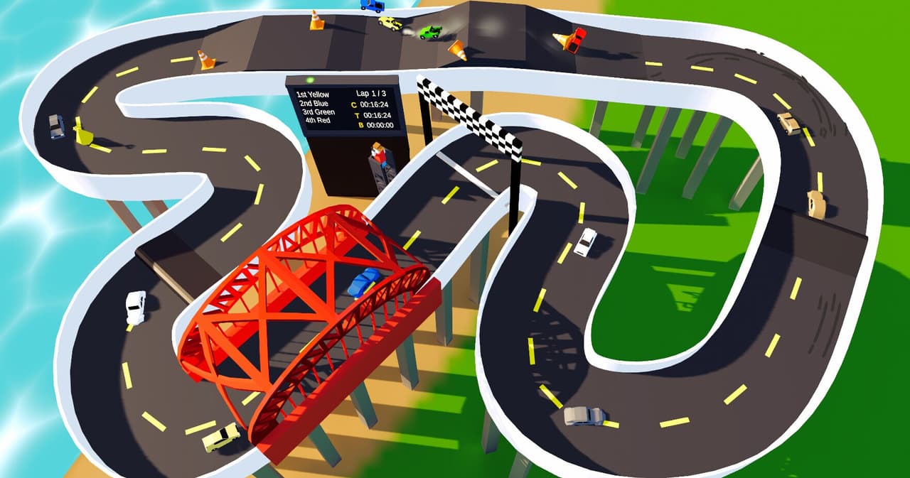 Retro Rally! screenshot 2
