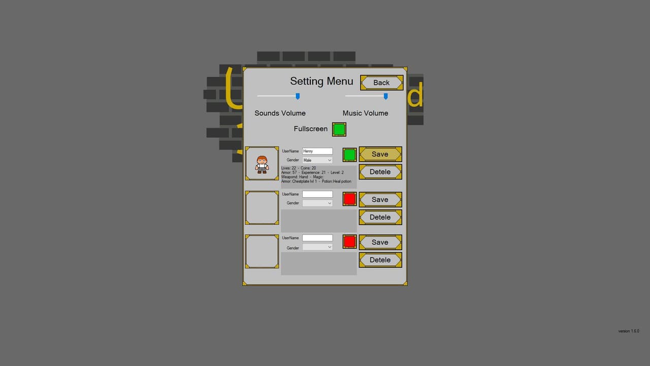 Underground Dungeon (itch)