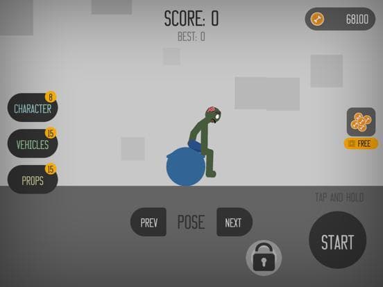 Stickhero Dismounting Ragdoll