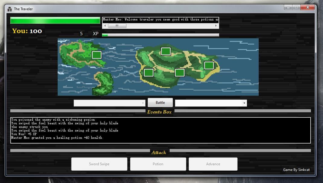 The Traveler (Sinkcat) screenshot 2
