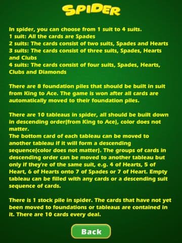 Spider Solitaire by Playfrog