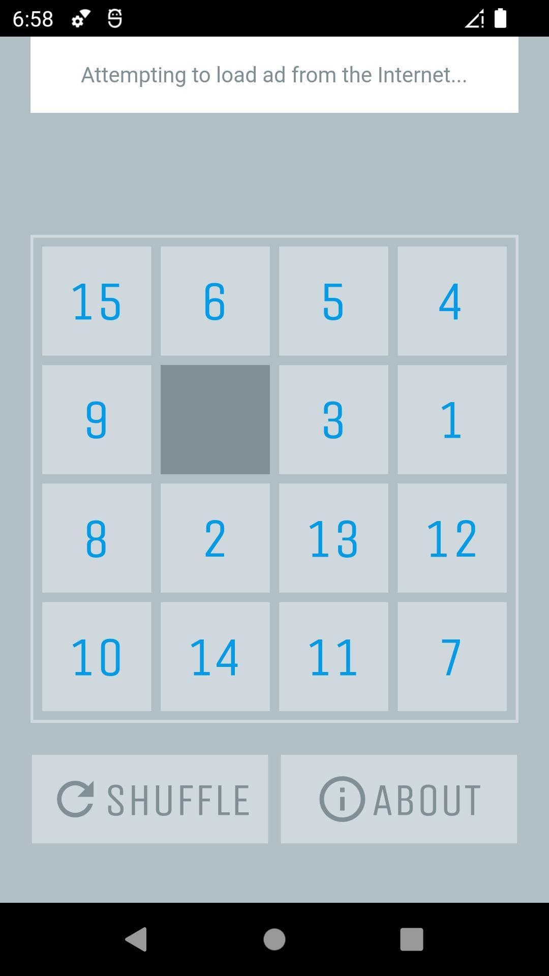 Slider Puzzle (SPuzzle) screenshot 2