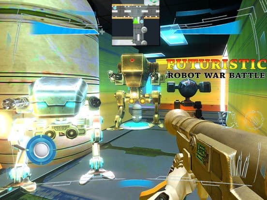 Futuristic Robot War Battle screenshot 4