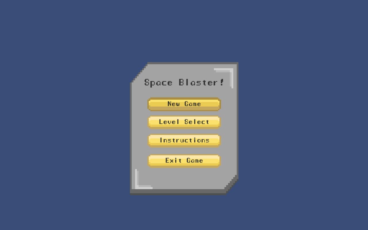 2D shooter (Tutorial) (DanielSchapira) screenshot 2