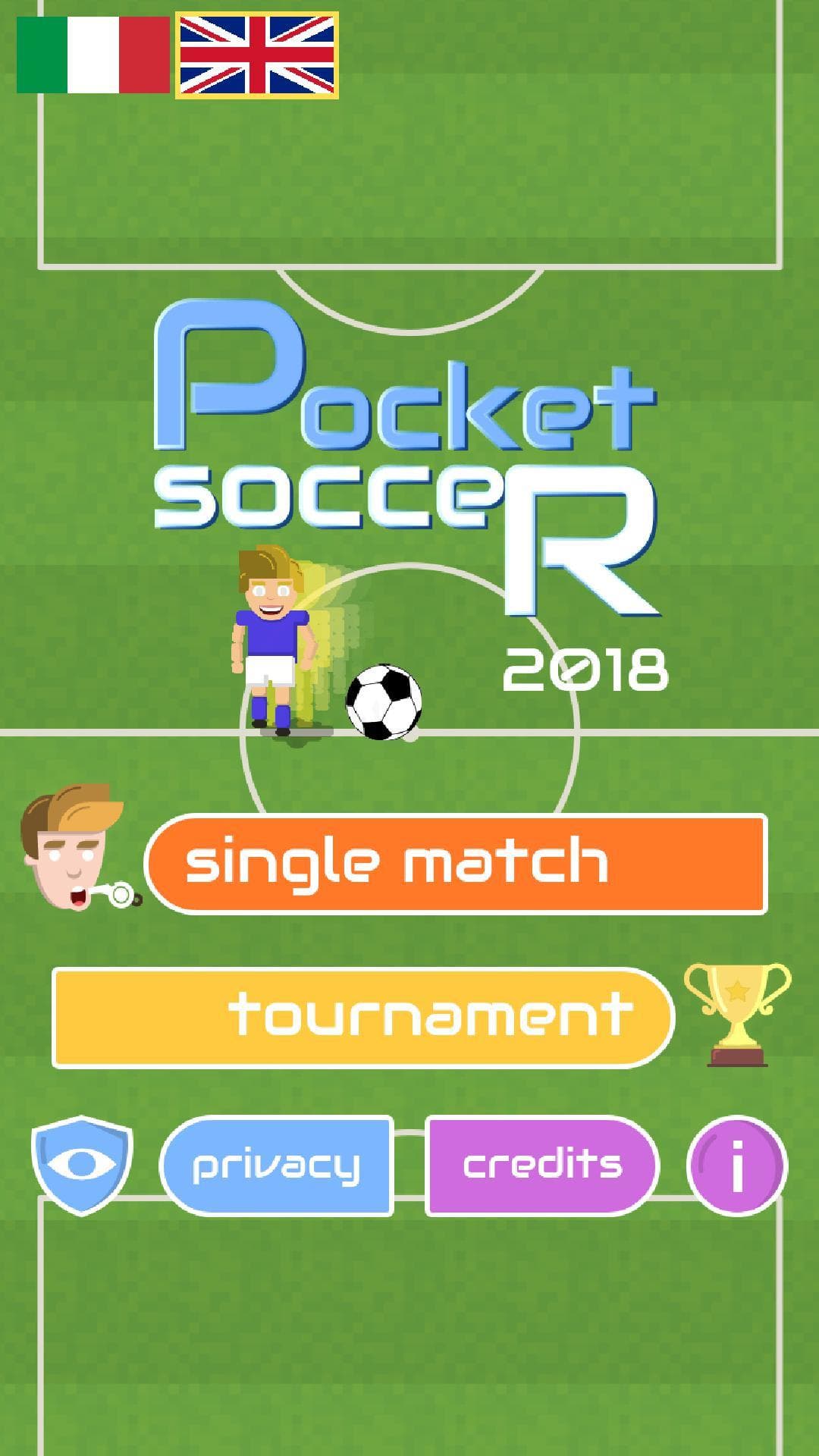 Pocket Soccer 2018 screenshot 2