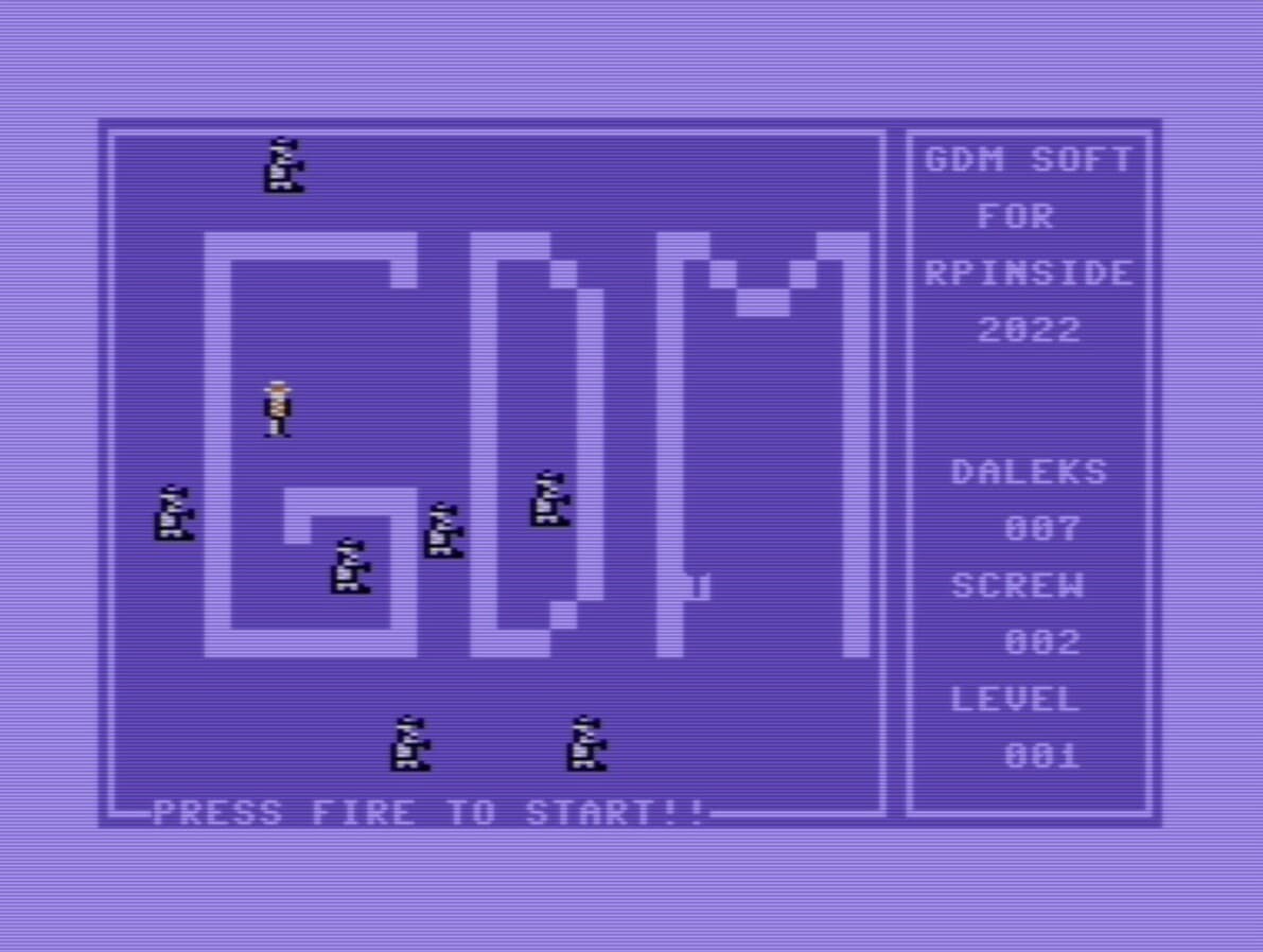 Dalle Al Dalek by GDM (C64) - 2022