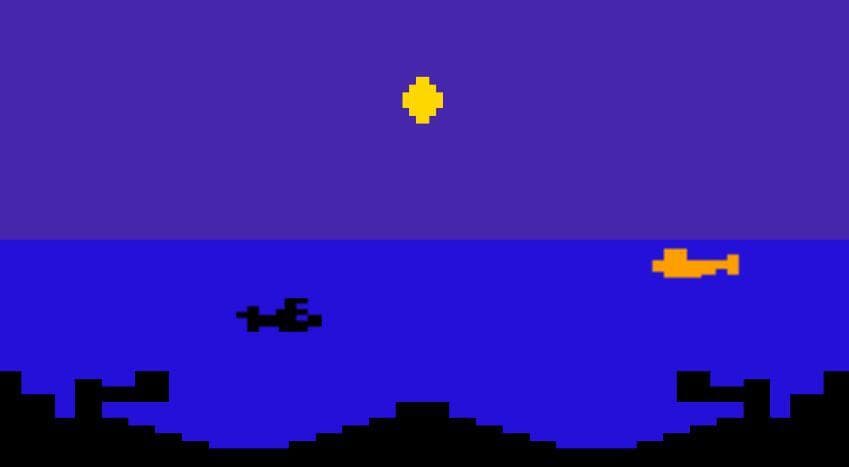 Atari Game Polaris Clone