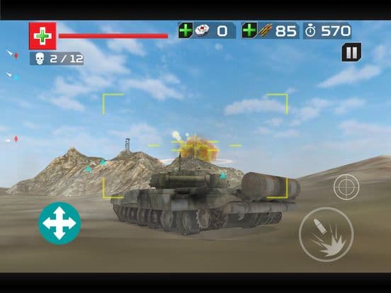 Tank Crusade T-90: Battle Tank Simulator screenshot 5