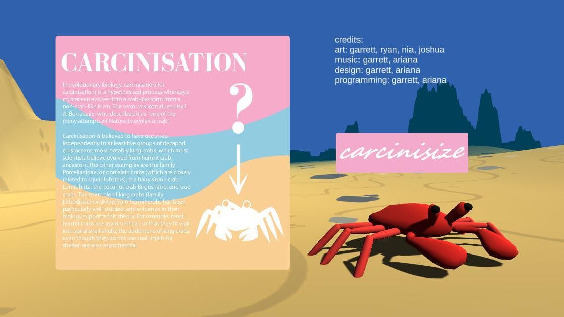 Carcinisize: Crab Become screenshot 3