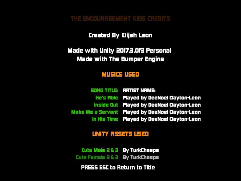 The Encouragement Kids screenshot 2