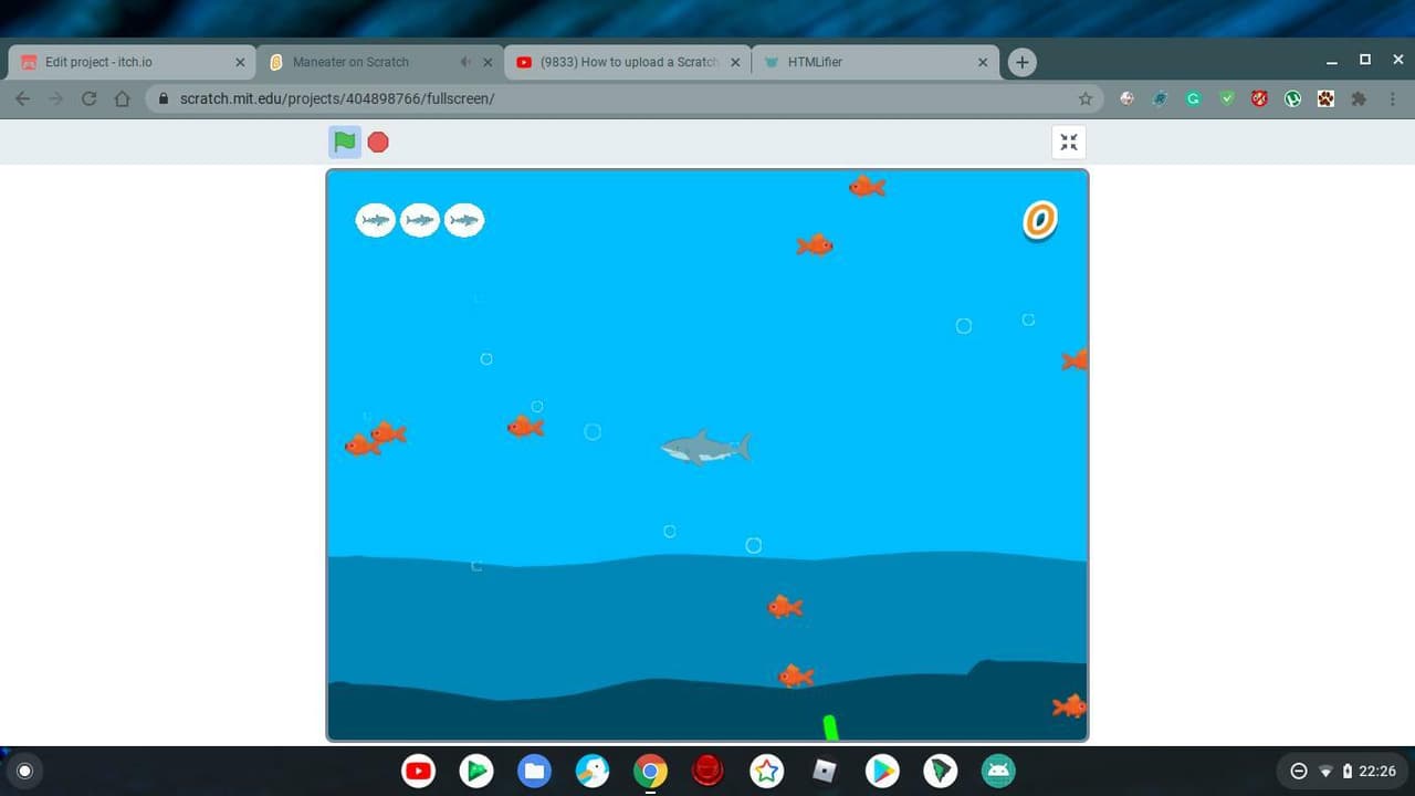 Maneater (my version) screenshot 2