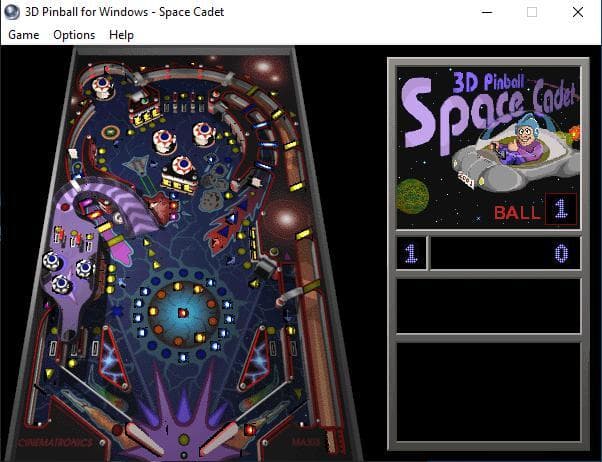 3D Pinball Space Cadet for Modern Windows
