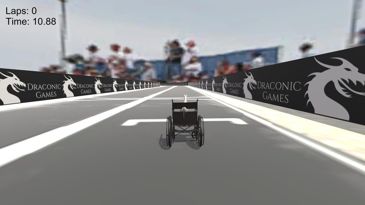 Wheelchair Horse Racer screenshot 2