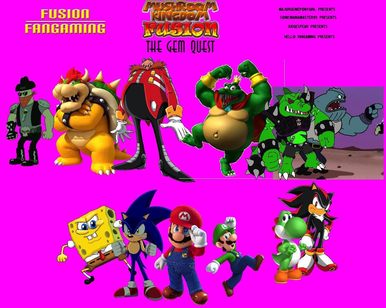 Mushroom Kingdom Fusion The Gem Quest