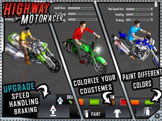Highway Bike Racer: 3D Racing