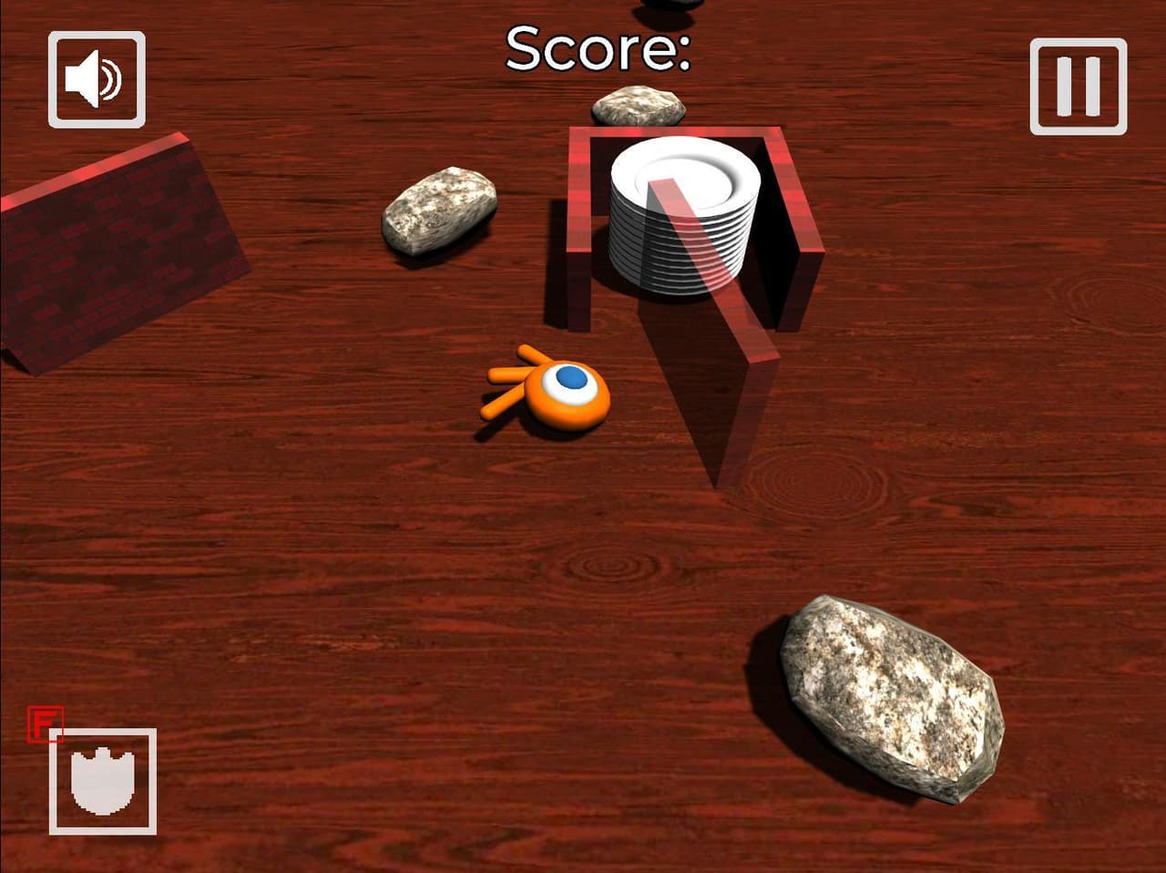 Save the plates! (Squash the creeps but better) screenshot 2
