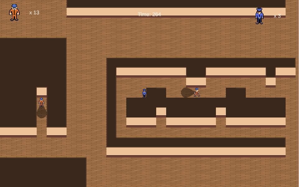 Cops & Robbers (itch) (TwistedHawk, MemoryCanyon, wolfer122, NBumgardner, KingdomCross) screenshot 3