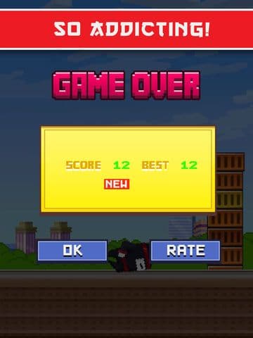 Jumpy Spring Ninja - jump, dodge, & circle!