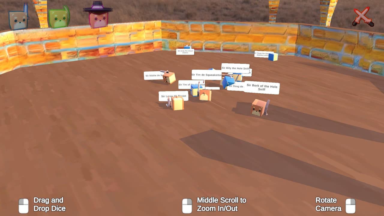 Super Dice Dogs Battle Arena screenshot 3