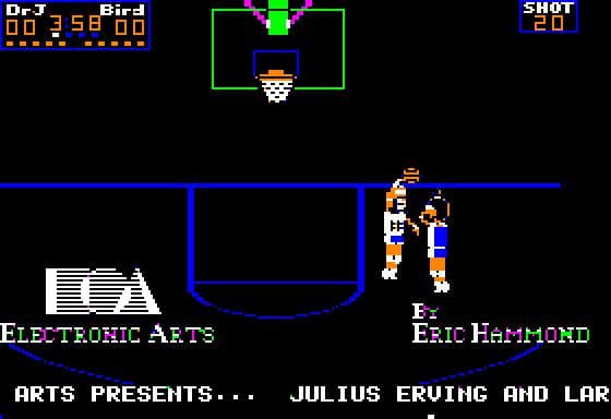 One on One: Dr. J vs. Larry Bird screenshot 4